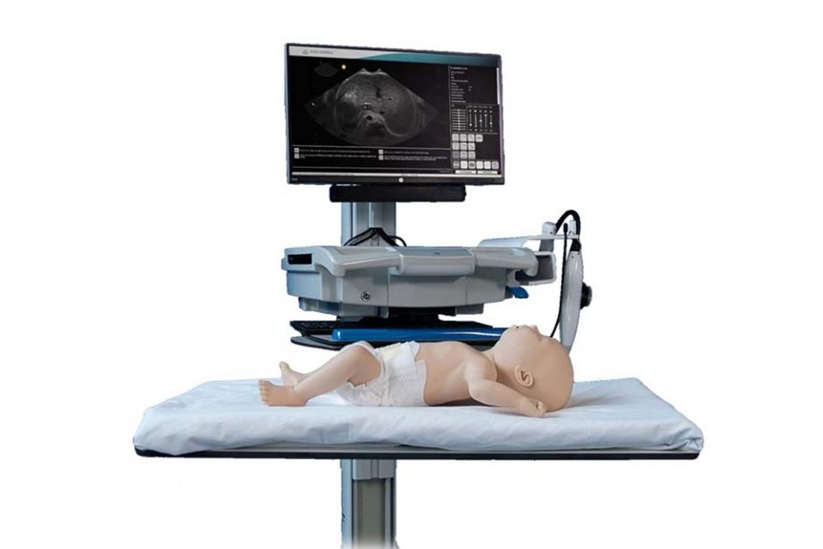 simulador para ecografía pediatrica y neonatal